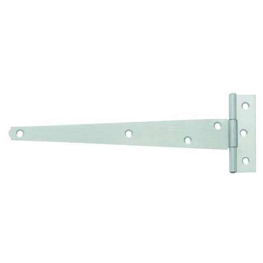 CARLISLE BRASS ZINC PLATE TEE HINGE PAIR 450mm ITH450ZP/RP