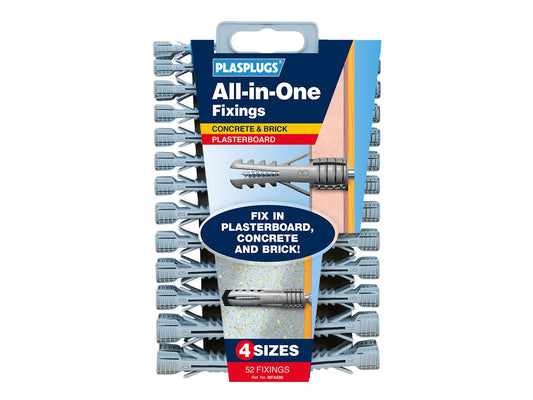 PLASPLUG PLAMFA500 ALL IN ONE ASSORTED FIXINGS
