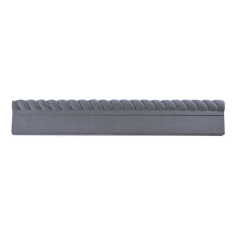 BOWLAND FULL SCROLL EDGING 590 x 160 x 50mm WELSH SLATE FULLROPEWS C66WS109