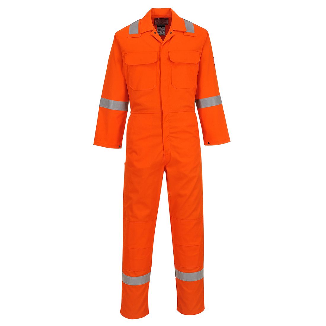 Bizweld Iona FR Coverall, L, T, Orange Tall