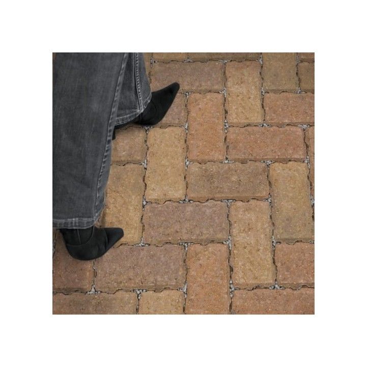 MARSHALLS PRIORA BLOCK PAVING 200 x 100 x 60mm BRACKEN PV3802250