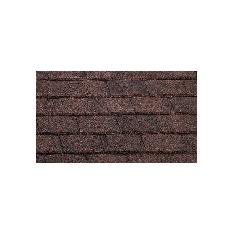 MARLEY PLAIN TILE GRANULAR ANTIQUE BROWN 267 x 168mm MA14020