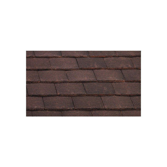 MARLEY PLAIN TILE GRANULAR ANTIQUE BROWN 267 x 168mm MA14020