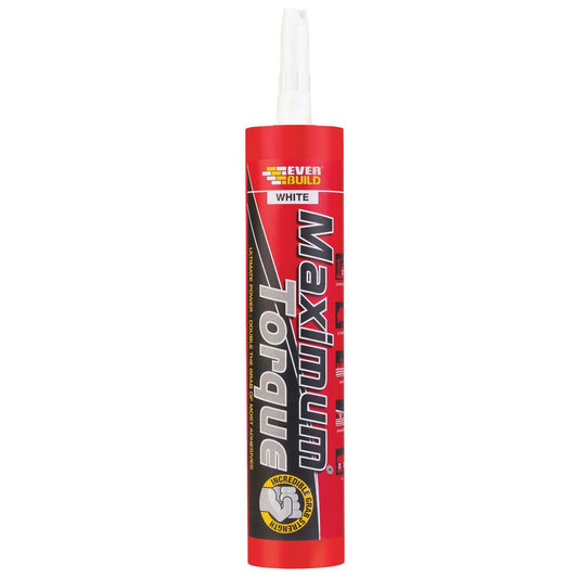 Everbuild Maximum Torque Grab Adhesive 290ml White MAXTQWE