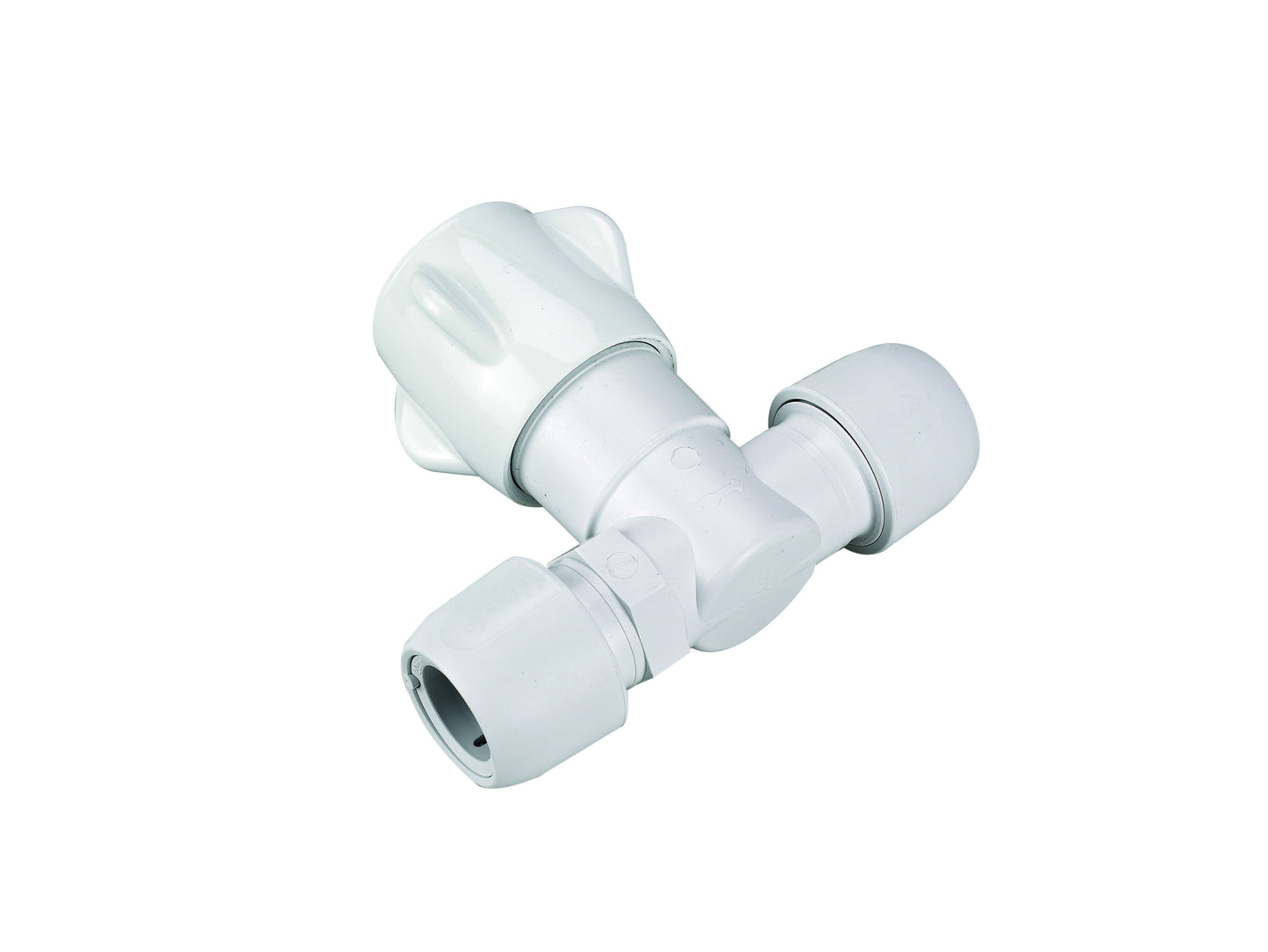 HEP2O NEW STOPCOCK COLD WATER 22mm WHITE HX36/22W