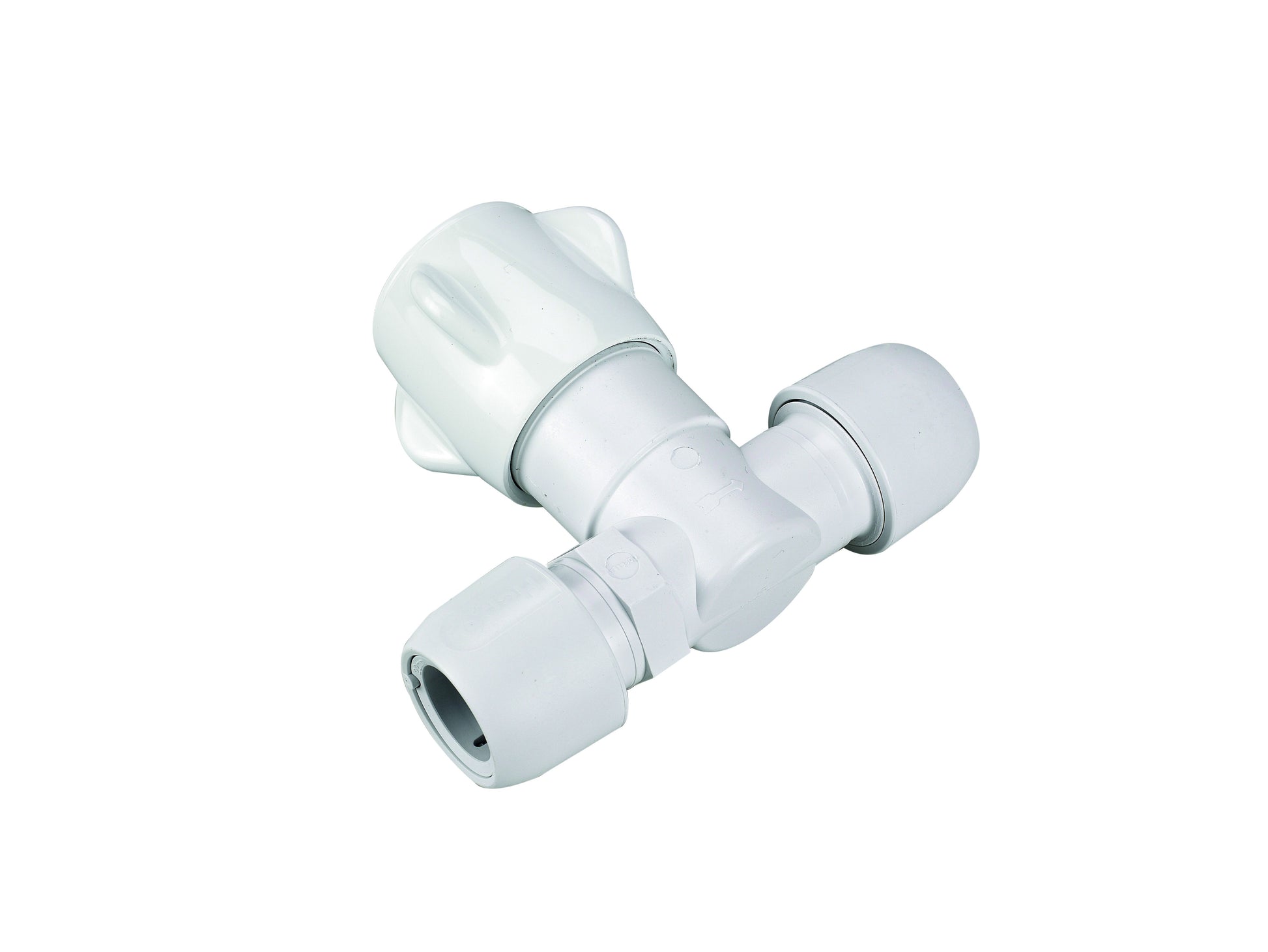 HEP2O NEW STOPCOCK COLD WATER 22mm WHITE HX36/22W