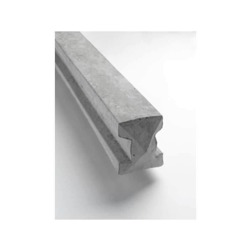 NAYLOR WET-MIX SMOOTH CONCRETE SLOTTED INTERMEDIATE POST 6'9" SP7I