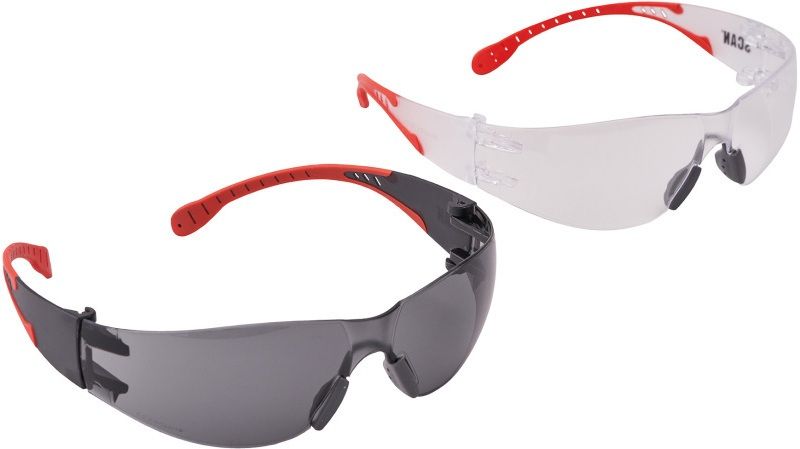 SCAN FLEXI SPEC SAFETY GLASSES TWIN PACK XMS23SPECS
