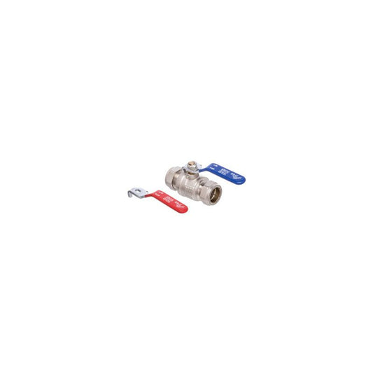 ALTECNIC ERES LEVER BALL VALVE RED & BLUE HANDLE WRAS APPROVED 28mm ER-28MMBV