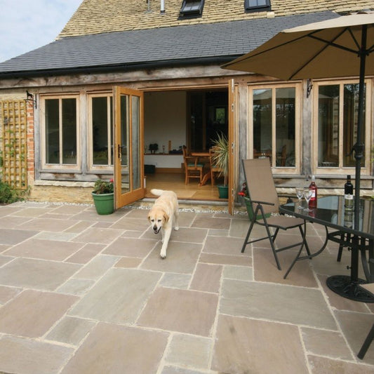 PAVESTONE TUDOR ANTIQUE PAVING 15m2 PACK OXFORD PREMIUM SELECT 01000016