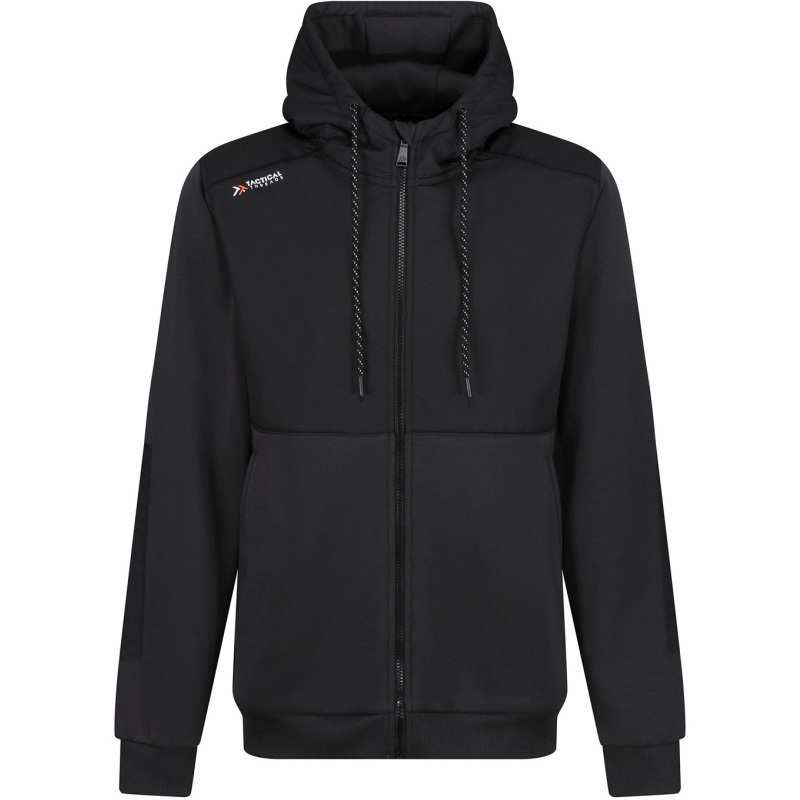 REGATTA TRF643 TACTICAL MAJOR HOODIE ASH/BLACK XLARGE TRF643 61G80