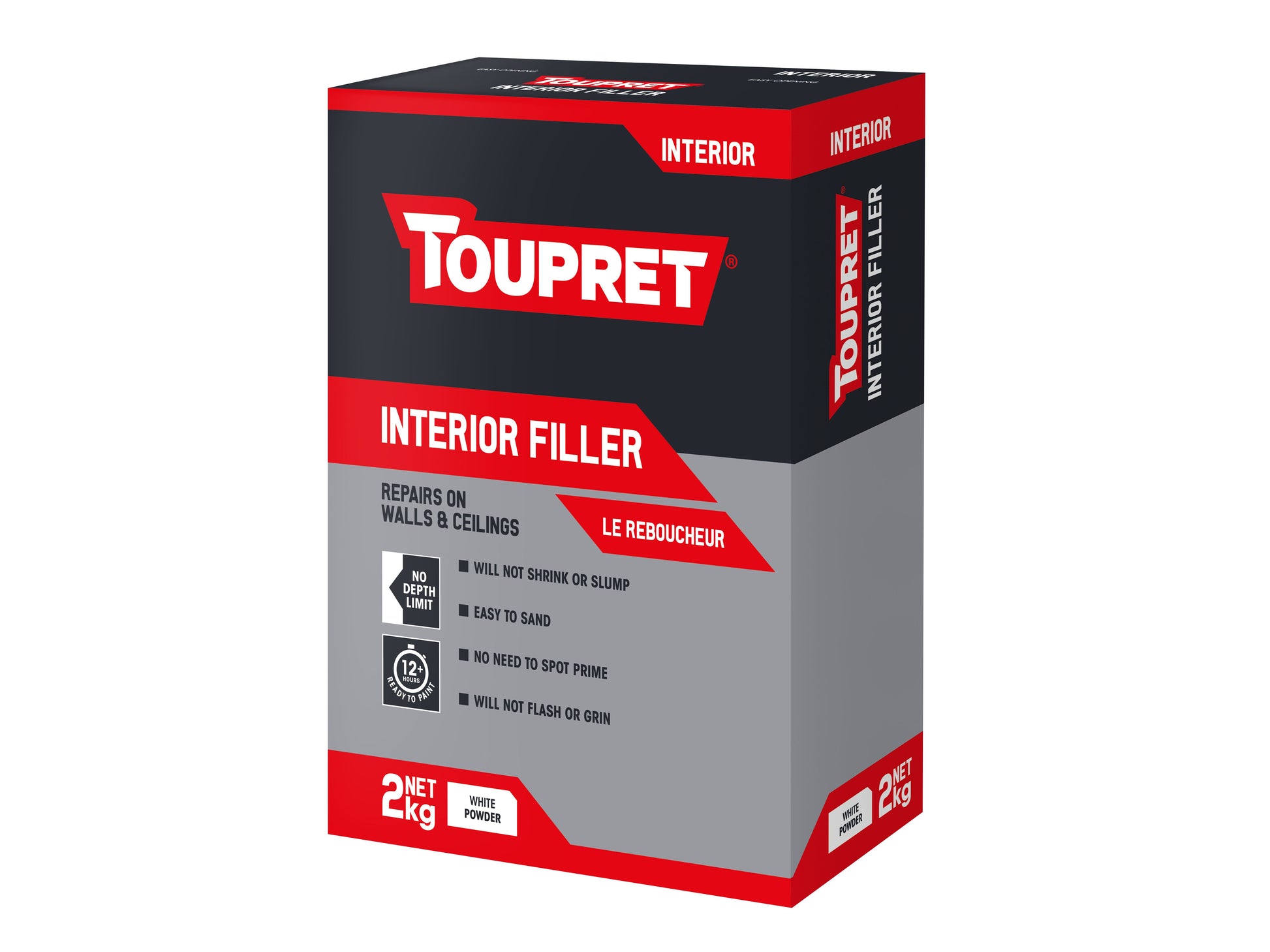 TOUPRET TOUTTREB702 T02 LE REBOUCHEUR INTERIOR FILLER 2kg