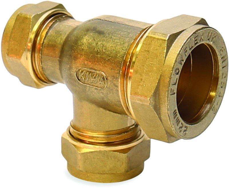 FLOWFLEX COMPRESSION REDUCING TEE 22 x 15 x 15mm OP704.14