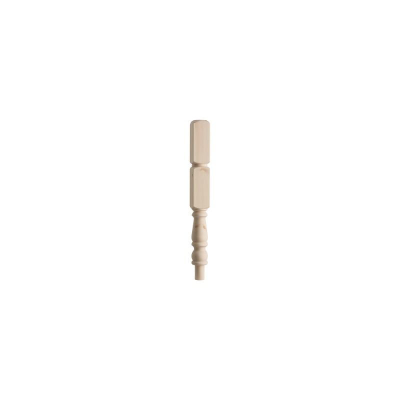 PINE DOUBLE NEWEL TURNING CMN430P