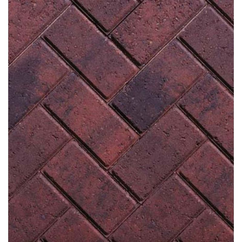 PLASMOR PLASPAVE 60 PAVIOURS 200 x 100 x 60mm BRINDLE (WESTERN) 60PPBL