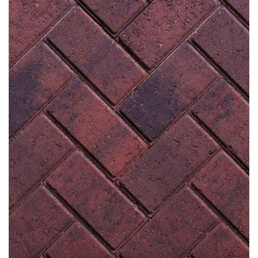 PLASMOR PLASPAVE 60 PAVIOURS 200 x 100 x 60mm BRINDLE (WESTERN) 60PPBL