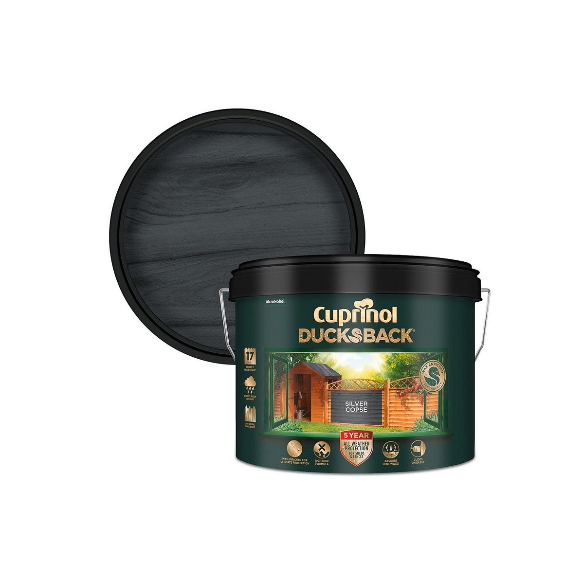 CUPRINOL DUCKSBACK 9l SILVER COPSE 5244865