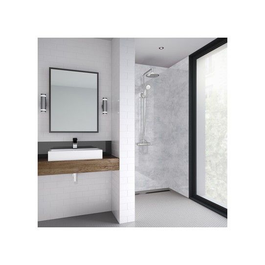 WETWALL MERMAID ELITE T&G PANEL 10 x 1200 x 2420mm CALIZA EL-CALI-1200-TG