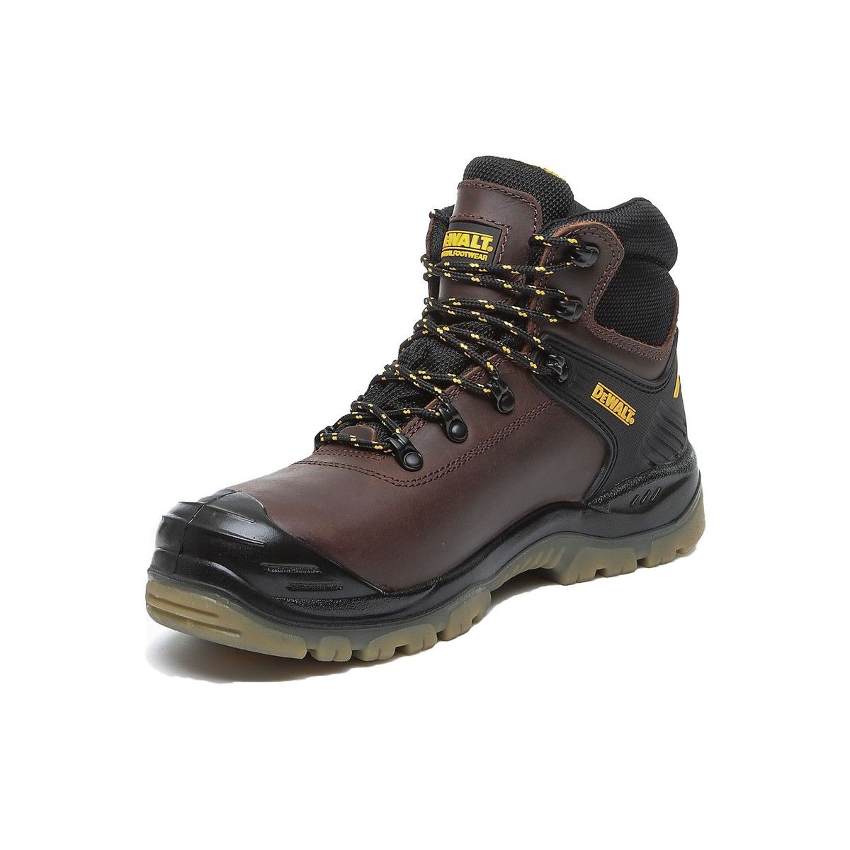 DEWALT NEWARK LEATHER WATERPROOF BROWN WORK BOOT SIZE 11 NEWARK BROWN 11