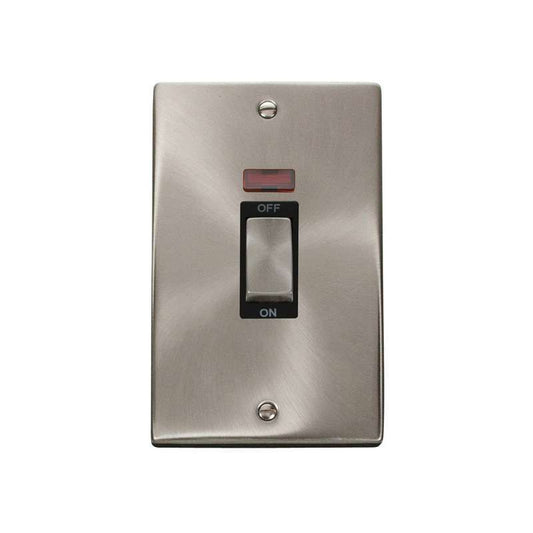 CLICK VPSC503BK 45 AMP DP 2 GANG INGOT NEON