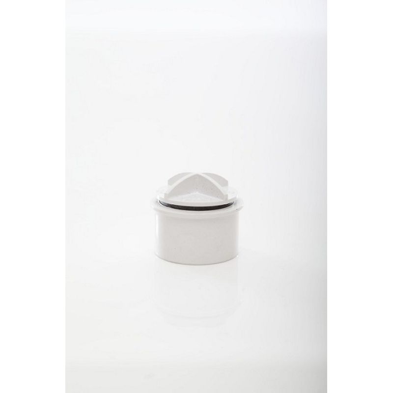 POLYPIPE ABS SCREWED ACCESS PLUG 40mm WS30 WS30G GREY