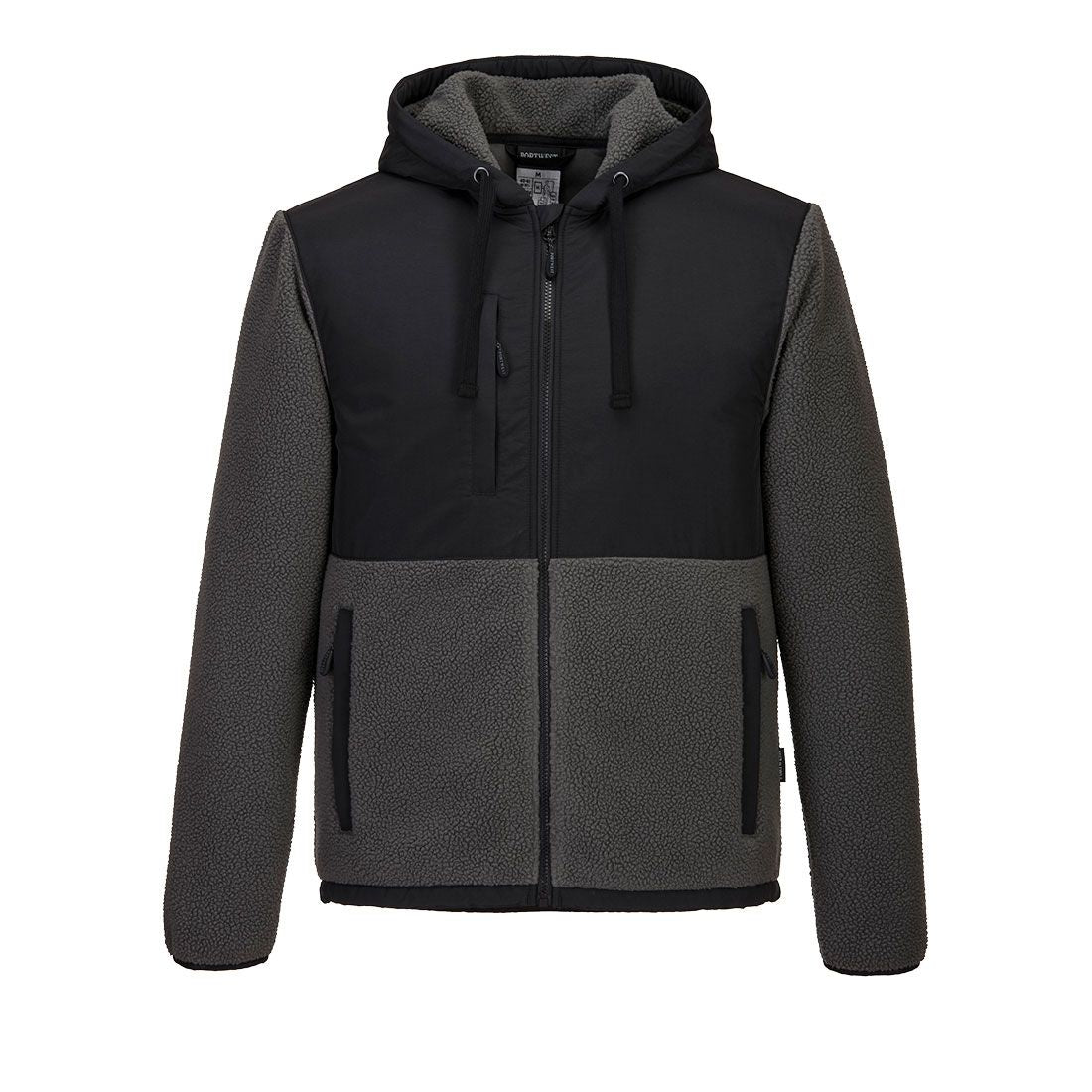 KX3 Borg Fleece, L, , Black/Grey
