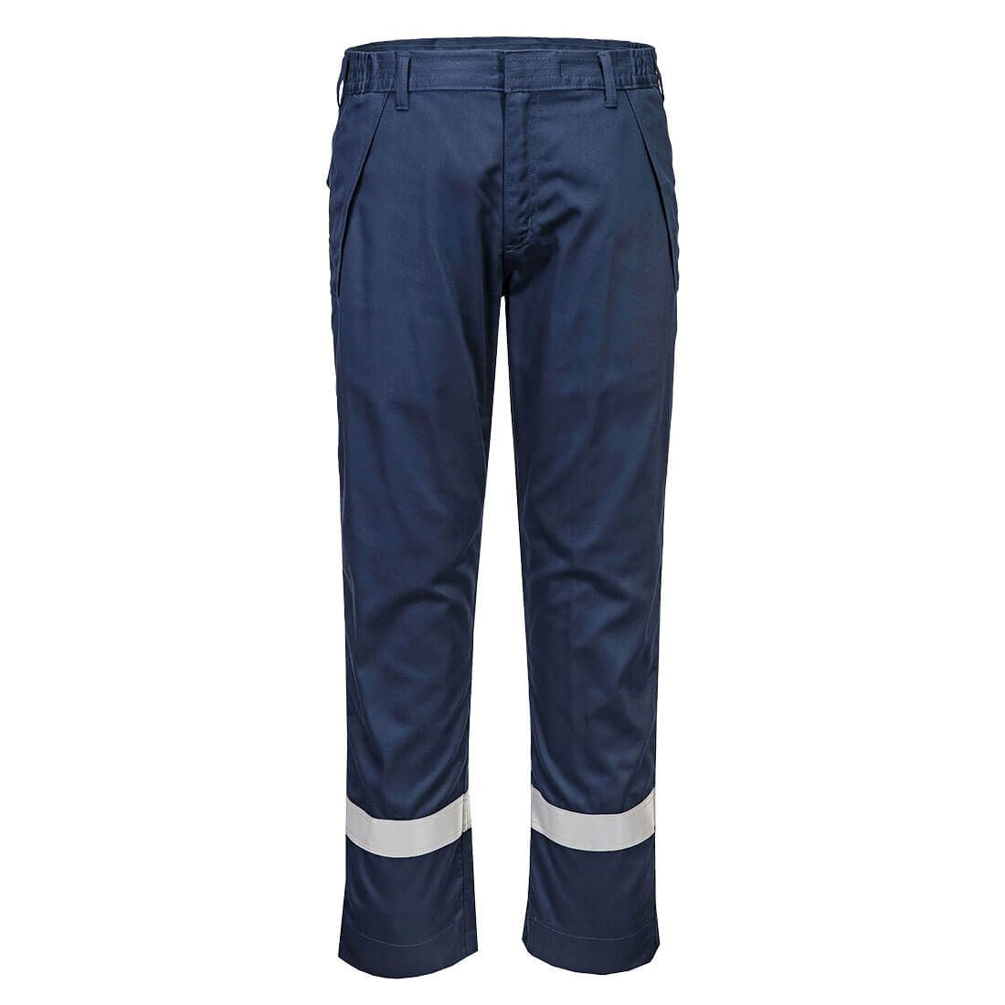 Bizflame Work+ FR Trousers, 28, R, Navy