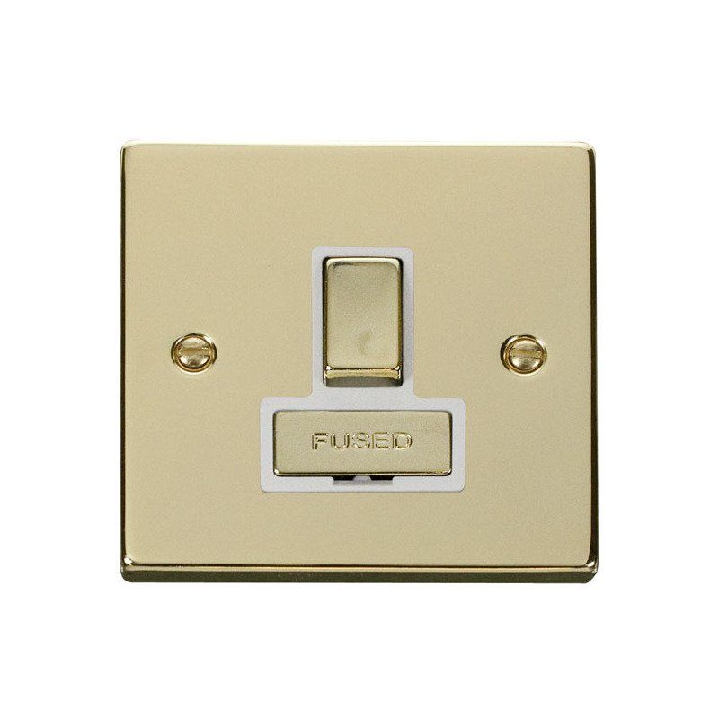 CLICK VPBR751WH 13A FUSED INGOT FLEX OUTLET