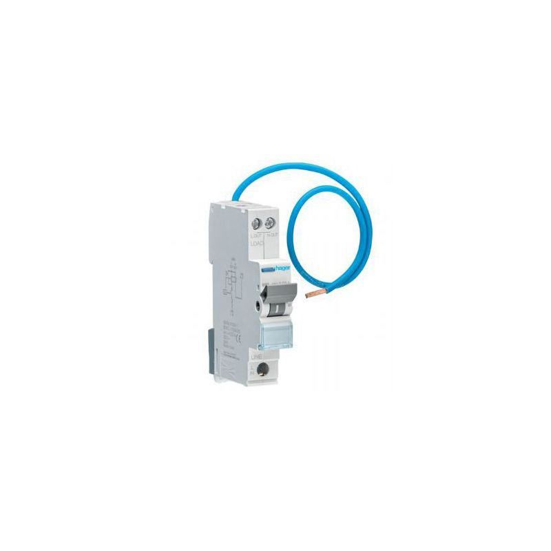 HAGER MINI RCBO 6amp ADA306
