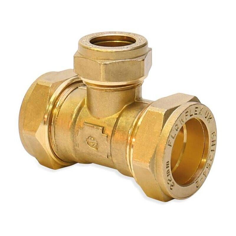 FLOWFLEX COMPRESSION REDUCING TEE 28 x 28 x 15mm OP702.19