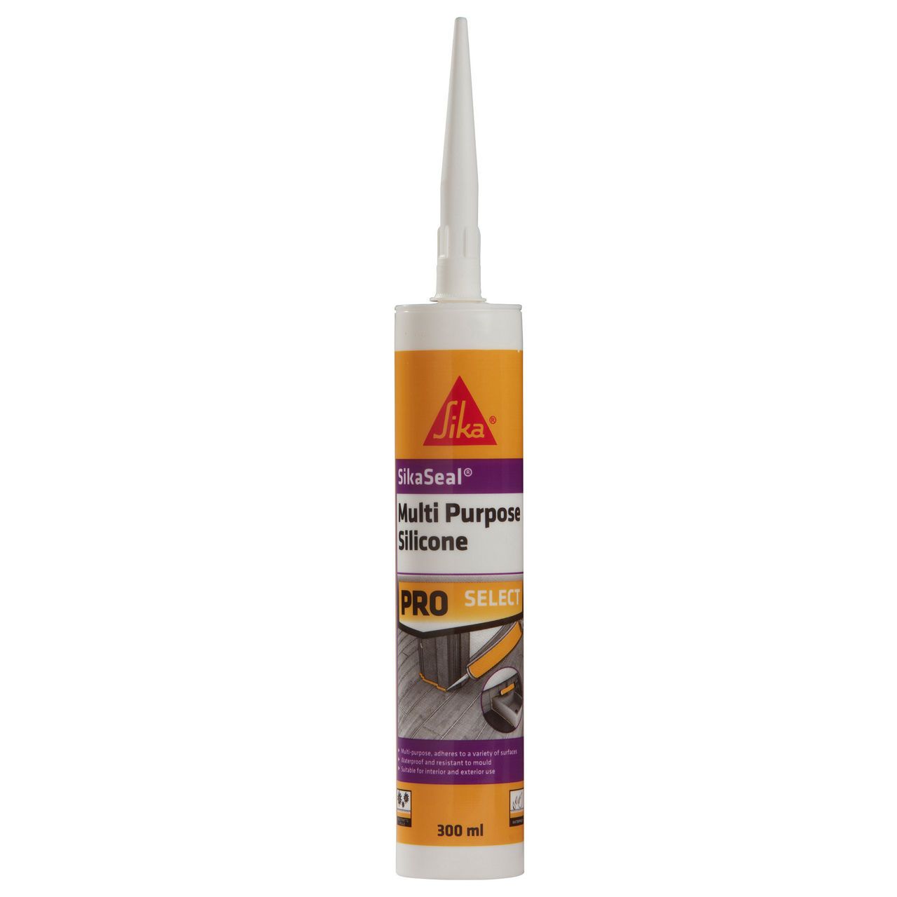 Everbuild Sikaseal Multi Purpose Silicone Clear SKSEALMPTR
