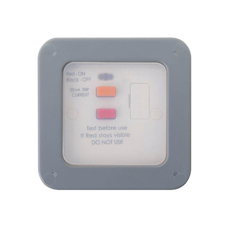 NEXUS WP55R WATERPROOF RCD PROT FUSED CONNECTION UNIT 13a