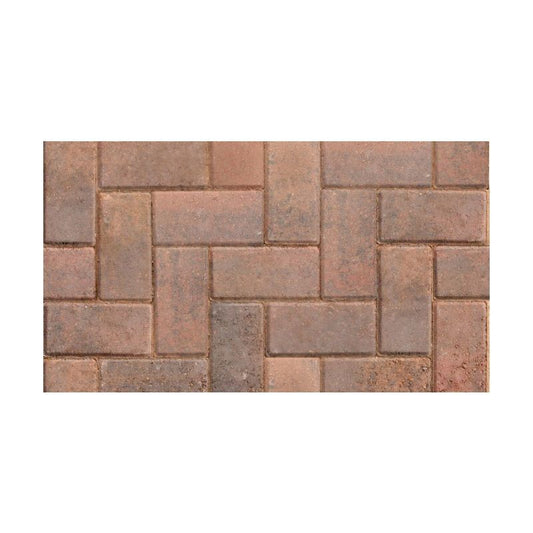 MARSHALLS STANDARD CONCRETE BLOCK PAVING 200 x 100 x 50mm BRINDLE PV1053000