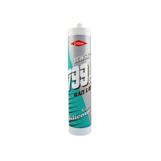 DOW 799 NEUTRAL GLAZING SILICONE WHITE 4068772