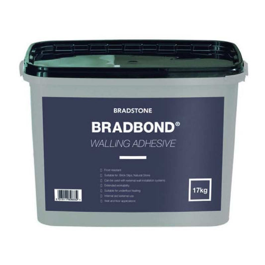 BRADSTONE BRADBOND WALLING ADHESIVE 17kg GREY 22833