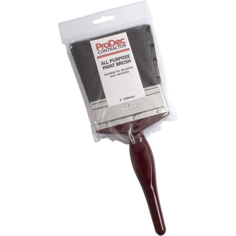 RODO PBPT017 PRODEC ALL PURPOSE PAINT BRUSH 4" 4 INCH