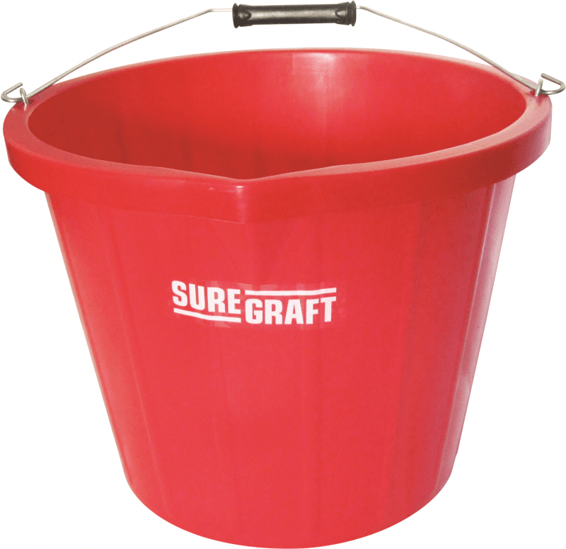 SUREGRAFT 3 GALLON RED BUCKET SG4/R 85449