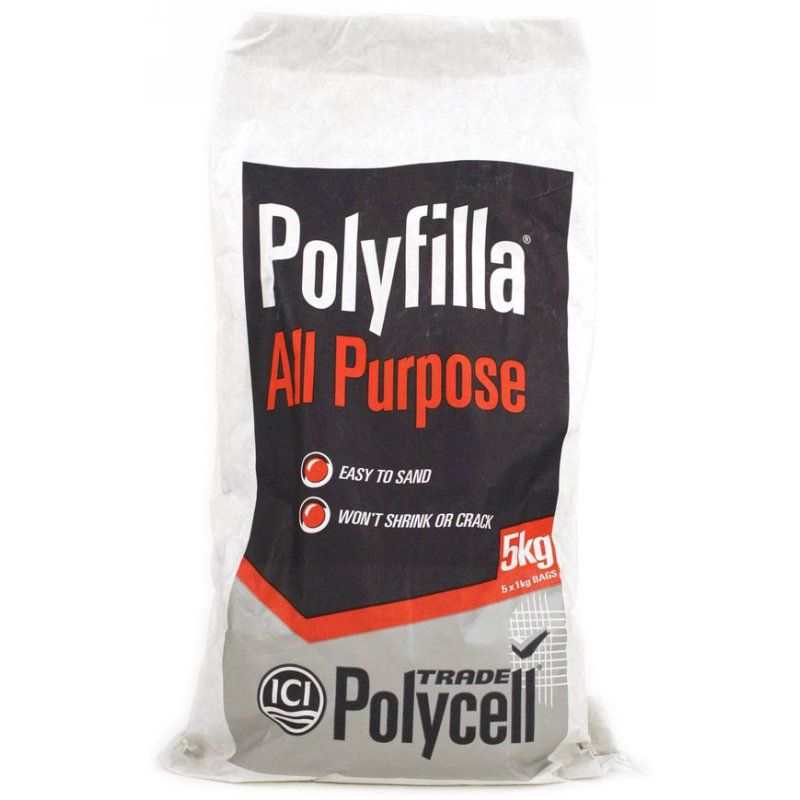 POLYFILLA TRADE ALL PURPOSE FILLER 5kg BOX POWDER 5085000