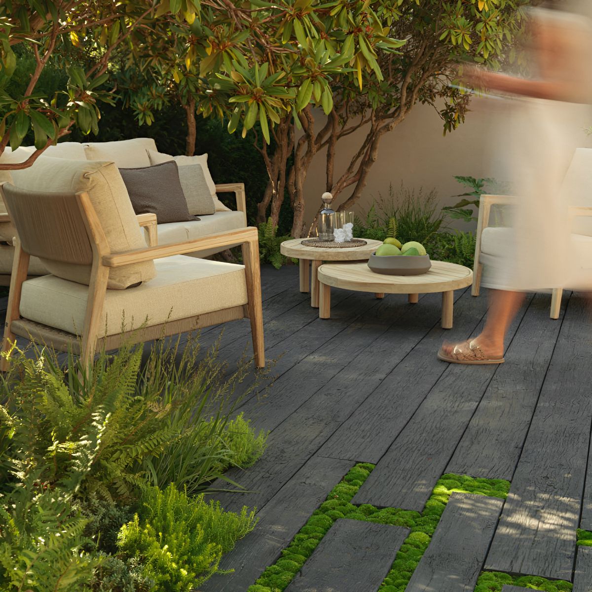 Millboard Weathered Oak Decking 200 x 32 x 3600mm Embered