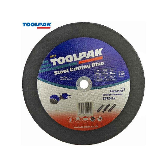 TOOLPAK AC11 12" FLAT METAL CUTTING DISC