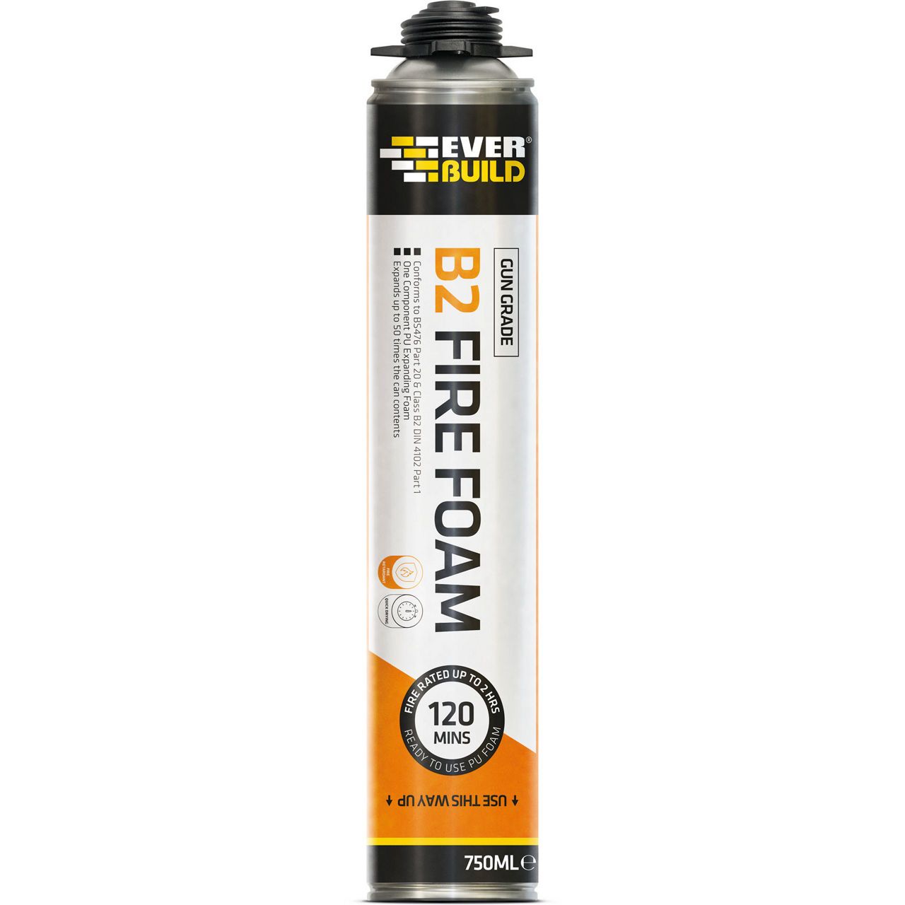 Everbuild Firefoam B2 Gun Grade 750ml B2FIREGUN