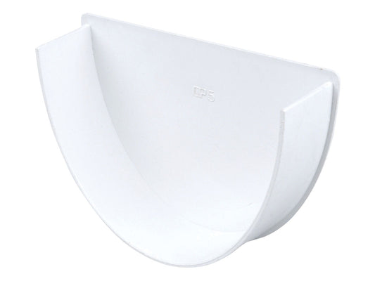 OSMADEEPLINE 9T910 PVCU GUTTER STOPEND INTERNAL 113mm 9T910W WHITE