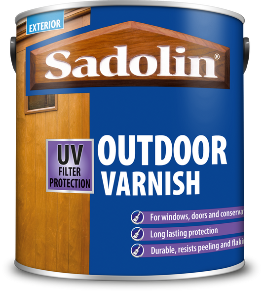 SADOLIN OUTDOOR VARNISH 2.5l CLEAR SATIN 5092566