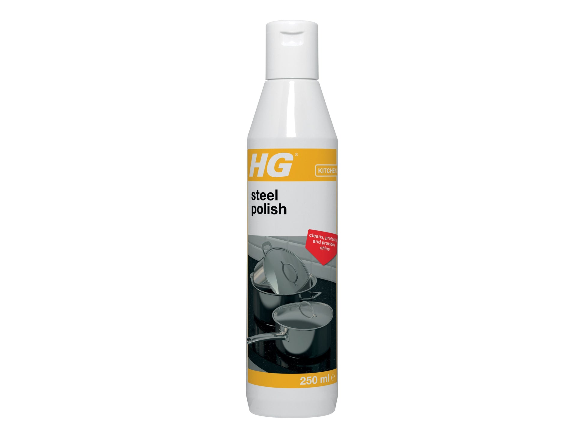 HG 168030106 STEEL POLISH 250ml