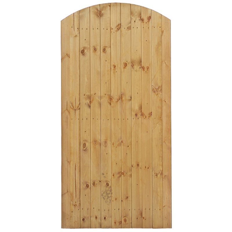 GRANGE SEAR6 SIDE ENTRY ARCH GATE 0.9 x 1.84m GOLDEN BROWN