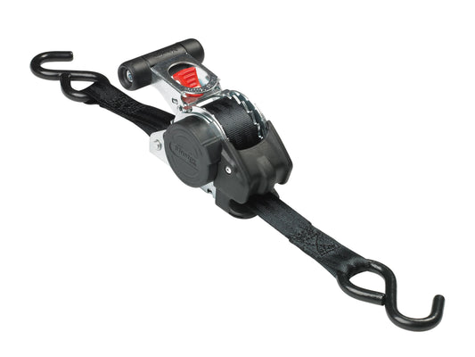MASTERLOCK MLK3238 RETRACTABLE RATCHET TIE-DOWN & S-HOOKS 3m (PACK 2)