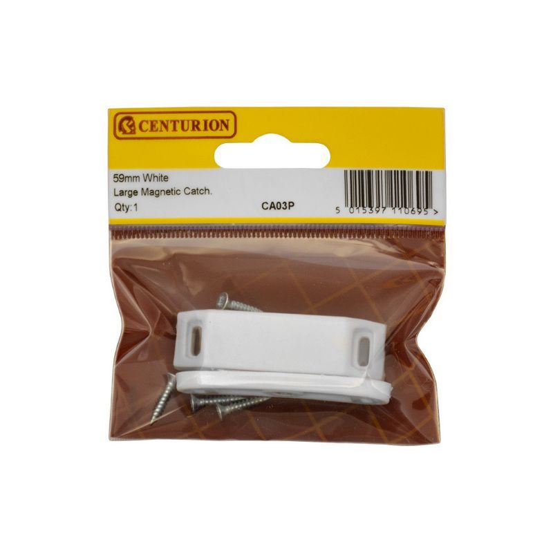 CENTURION CA03P WHITE MAGNETIC CATCH LARGE