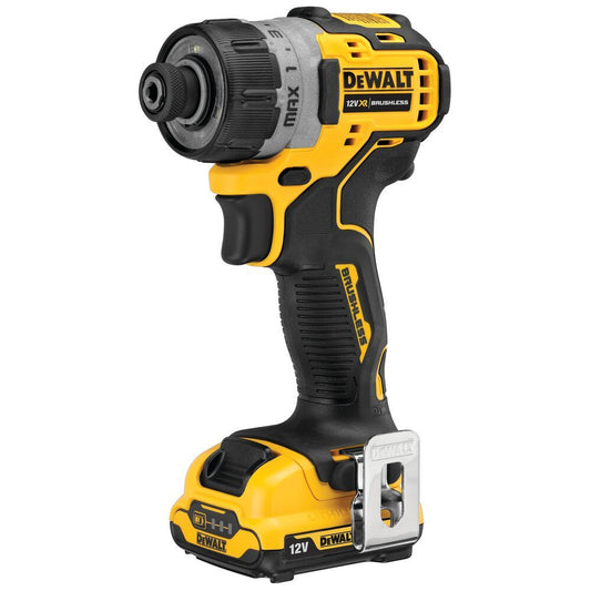 DeWalt 12V Brushless Screwdriver With 2 x 2.0ah Batteries | DCF601D2-GB