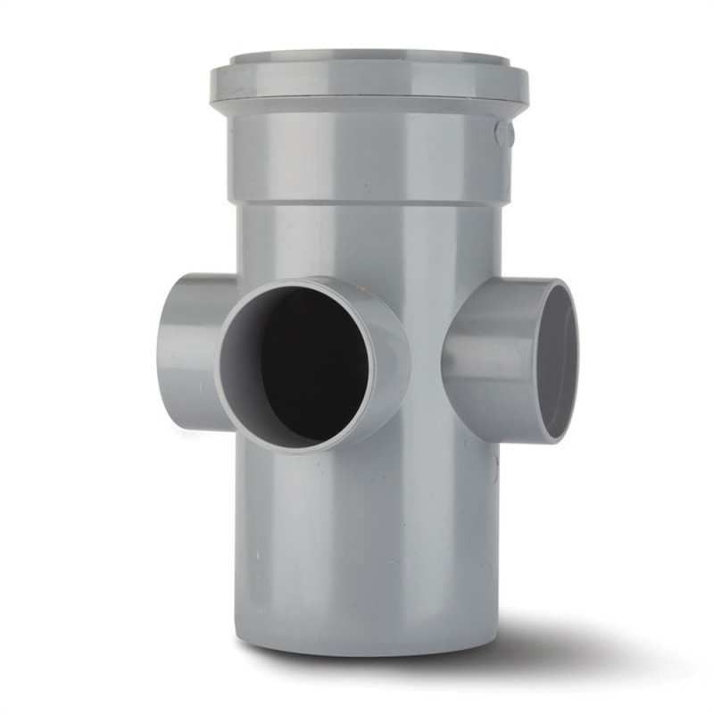 POLYPIPE SOIL BOSSPIPE 110mm SJ454 SJ454G GREY