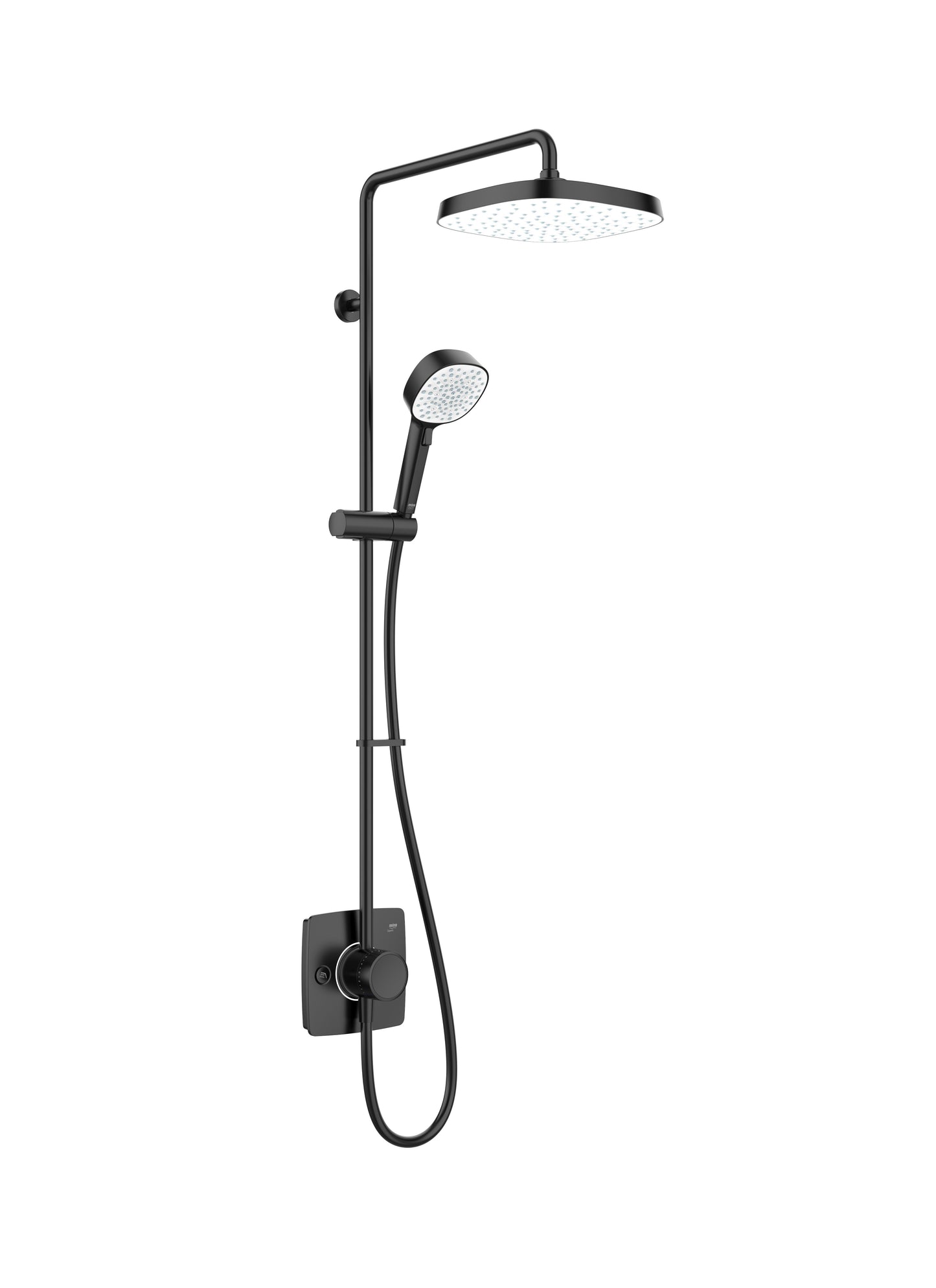 MIRA 1.1944.003 OPERO DUAL THERMO MIXER SHOWER EXPOSED WITH ADJUSTABLE & FIXED HEAD CHROME